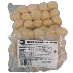 Bolinho de salmão